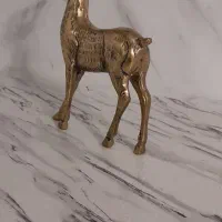 دو عدد آهوی برنز و جای دستمال|مجسمه، تندیس، ماکت|اهر, |دیوار