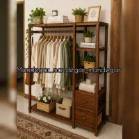رگال چوبی فروشگاهی/مزونی
