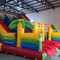 قصربادی سرسره بادی ابعاد مختلف دارای استانداردملی