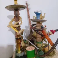 دو عدد قلیان دو سیب،سالم  سالم سالم|صنایع دستی و سایر لوازم تزئینی|چهاردانگه (تهران), |دیوار