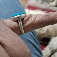 انگشتر فیروزه|کلکسیون اشیاء عتیقه|آباده, |دیوار