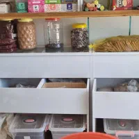 قفسه MDF|کتابخانه، شلف، قفسه‌های دیواری|پارس‌آباد, |دیوار