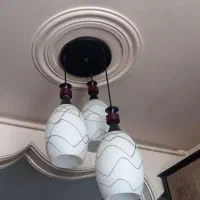 لوستر آشپزخانه ، قاب لامپ مهتابی ، لامپ گرد