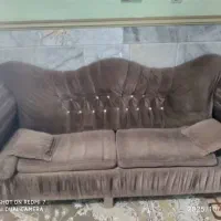 مبل هفت نفره شیک پرزنتی مخملی جنس اصیل|مبلمان خانگی و میز عسلی|سراوان, |دیوار