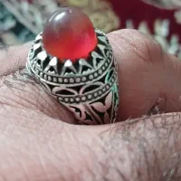 فروش انگشتر ۲۶ گرمی عقیق|جواهرات|تهران, بیسیم|دیوار