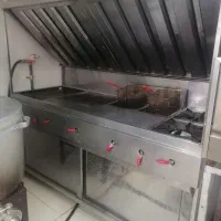 اجاق فست فود ترکیبی            ،تمام استیل