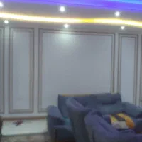 روکوبی دیوار با چوب و نقاشی جدیدترین کار روز|خدمات پیشه و مهارت|رشت, چمارسرا|دیوار