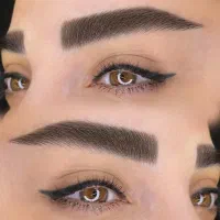 متخصص بلوندکردن ابروی دودی وفیبروز/شیدینگ لب بنمژه