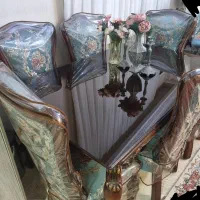 میز ناهارخوری از چوب راش کاملا سالم