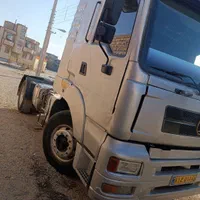 حمل انواع بار با تریلی کفی و لبه.«کشنده»