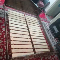 فروش تخت دونفره چوبی