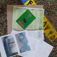 تراکتور چهار سیلندر با تمام مدارک پلاک برگ سبز