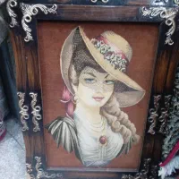 تابلو فرش دستباف با قاب چوبی زیر قیمت