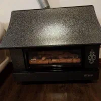 بخاری گازی طرح شومینه