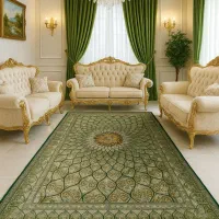 فرش دستباف بساک در کرج )تمام ابریشم شناسنامه دارد|فرش|تهران, پونک|دیوار
