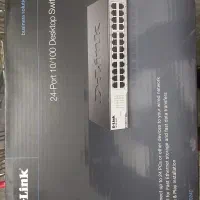 سوییچ دی لینک ۲۴ پورت D-Link des1024d با کارتن