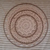 بافتنی دیوارکوب و بومریس و عروسک بافی|صنایع دستی و سایر لوازم تزئینی|اهواز, کوی باهنر|دیوار