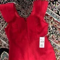 لباس مجلسی اوورال قرمز نو