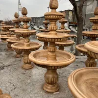 آبنما طرح سنگ سیمانی طبقاتی|مجسمه، تندیس، ماکت|یزد, |دیوار