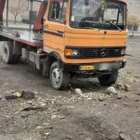 ماشین خاور نارنجی ۶۰۸ با جک کفی