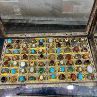 فروش انواع انگشتر با سنگ معدنی|جواهرات|دوگنبدان, |دیوار