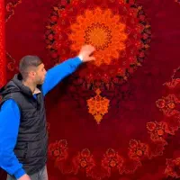 فرش یاقوت سُرخ ۱۵۰۰ شانه استاندارد ۱۰ رنگ اصلی|فرش|شیراز, فرهنگیان|دیوار