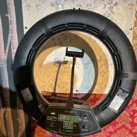 رینگ لایت سفید آفتابی با پایه