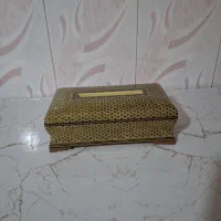 جا دستمالی خاتم کاری