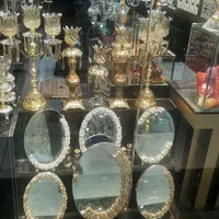 شمعدان یک جفت آنتیک|صنایع دستی و سایر لوازم تزئینی|مشهد, طلاب|دیوار