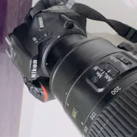 فروش دوربین nikon D5600 همراه با لنز ۷۰-۲۰۰|دوربین عکاسی و فیلمبرداری|چابهار, |دیوار