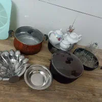 لوازم خانگی دیگ ظرف کاسه