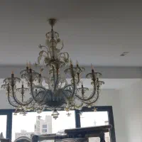 لوستر مورانو ۱۵ شعله وارداتی|لوستر و چراغ آویز|تهران, سعادتآباد|دیوار