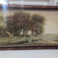 تابلو منظره ماشینی