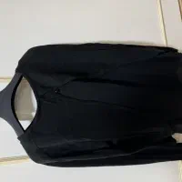 بلوز مشکی بافت و تور مناسب مهمانی