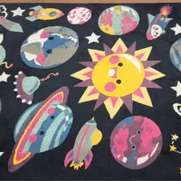 قالی اتاق کودک|فرش|شوشتر, |دیوار