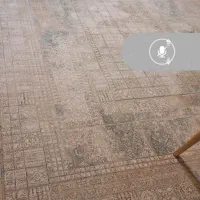 فرش ۱۲۰۰۰شانه نخ ابریشم مصنوعی