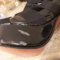 کفش ورنی زنانه مشکی سایز 40 وارداتی|کیف، کفش، کمربند|رشت, امین الضرب|دیوار