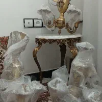 لوستر برنجی