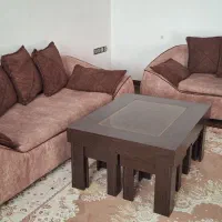 مبل ۷نفره با جلو مبلی و ۴ عدد میز عسلی|مبلمان خانگی و میز عسلی|فریدون‌کنار, |دیوار
