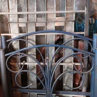 تخت تکنفره فرفورژه فلزی