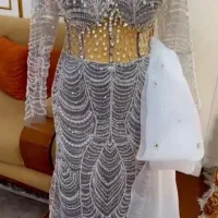 کرایه وفروش لباس مجلسی فول کریستال