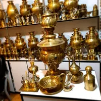 سازنده draari  سماور گازی ذغالی برنجی مسی زغالی|قوری، کتری، قهوه‌ساز دستی|اصفهان, دستگرده|دیوار
