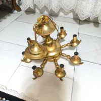 لوستر آبکاری طلا