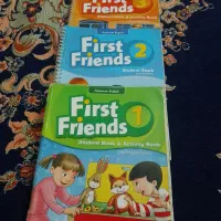 کتاب های آموزشی انگلیسی کودکان فرست فرندز۱.۲.۳