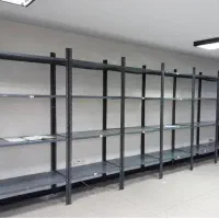 4پایه طوسی قفسه یدکی و قطعات و انبار|فروشگاه و مغازه|اهواز, ۲۴ متری|دیوار