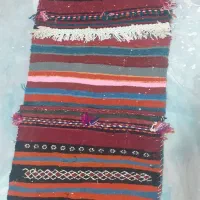 خورجین دست باف روستای. نوقدیمی|گلیم، جاجیم، گبه|بردسکن, |دیوار
