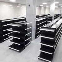 قفسه فروشگاهی وتجهیزات