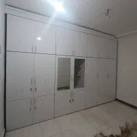 ساخت کمد دیواری ام دی اف چارچوب آهنی تحویل ۳ روز|خدمات پیشه و مهارت|شوش, |دیوار