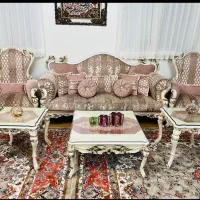 مبلمان استیل و میز ناهار خوری