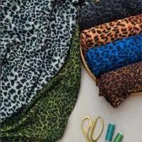 پارچه کرپ پفکی اصل